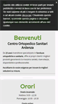 Mobile Screenshot of centroortopedicosanitariardenza.com
